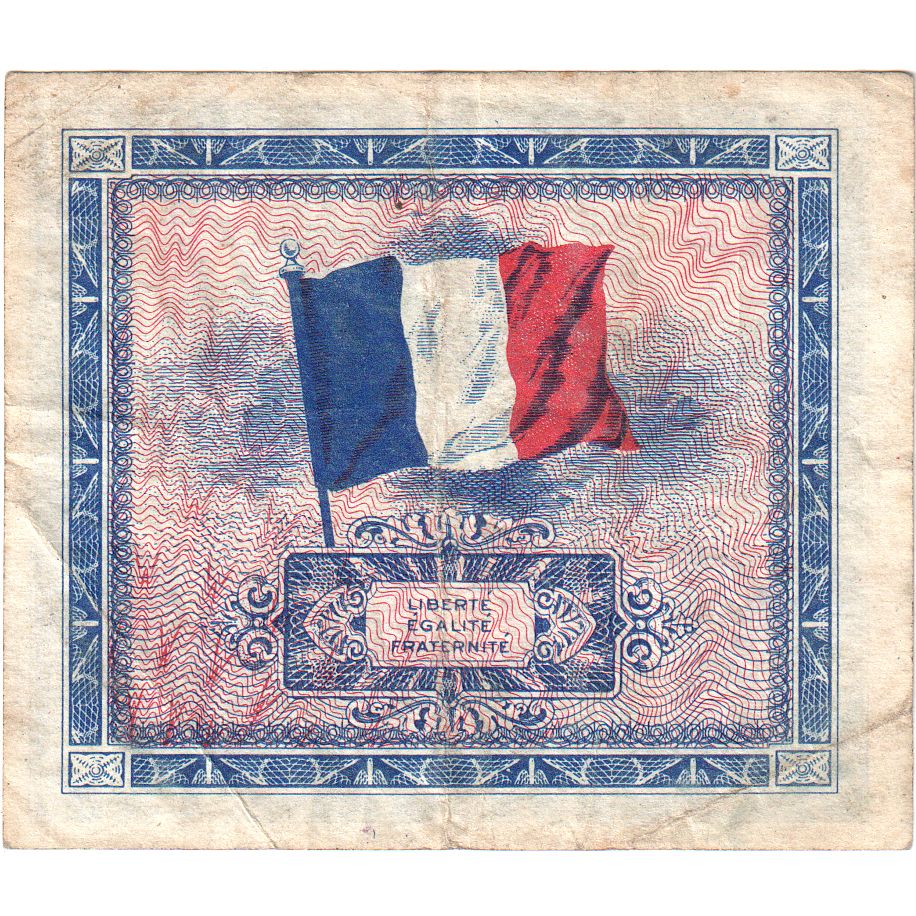 France, 10 Francs, Flag/France, 38728889, EF(40-45)