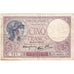 Francja, 5 Francs, Violet, 1939-11-02, G.65631, VF(30-35)