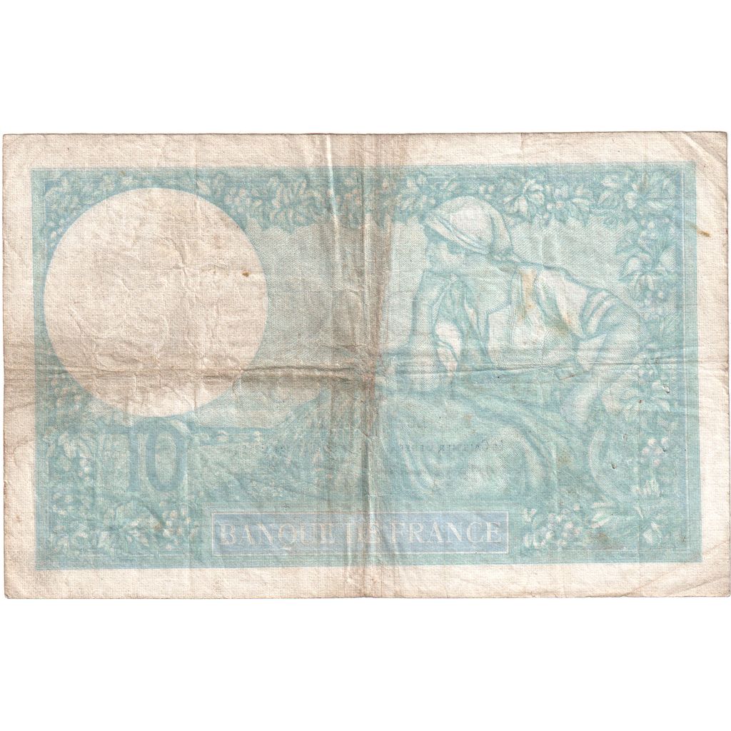 Frankreich, 10 Francs, 1941-06-19, A.84596, SS