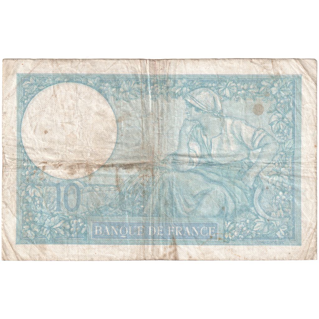 Frankreich, 10 Francs, 1940-11-28, S.80418, SS