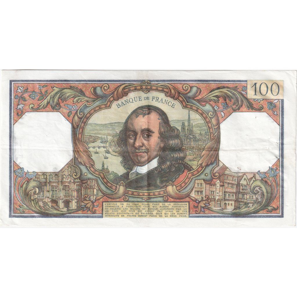 France, 100 Francs, Corneille, 1977-09-01, N.1099, EF(40-45)