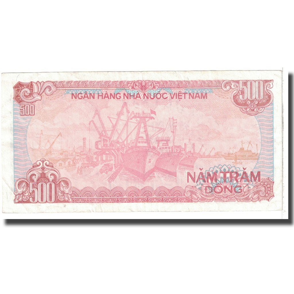 Banknote, Vietnam, 500 Dong, 1988, KM:101a, EF(40-45)