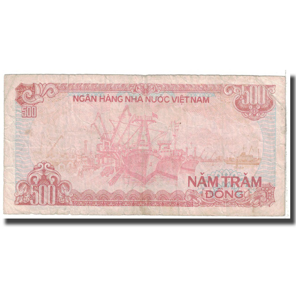 Banknote, Vietnam, 500 Dong, 1988, KM:101a, VF(20-25)