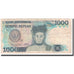 Banknote, Indonesia, 1000 Rupiah, 1987, KM:124a, VG(8-10)