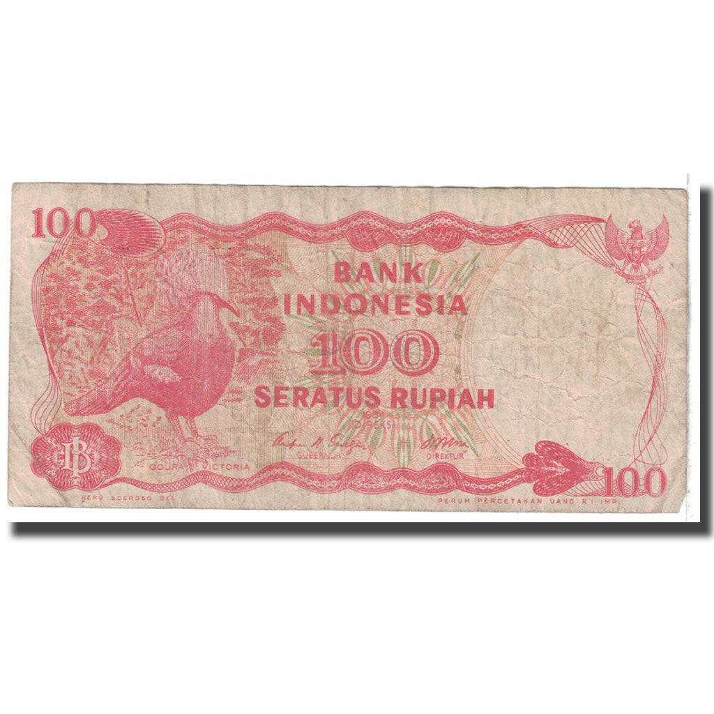 Geldschein, Indonesien, 100 Rupiah, 1984, KM:122a, SGE