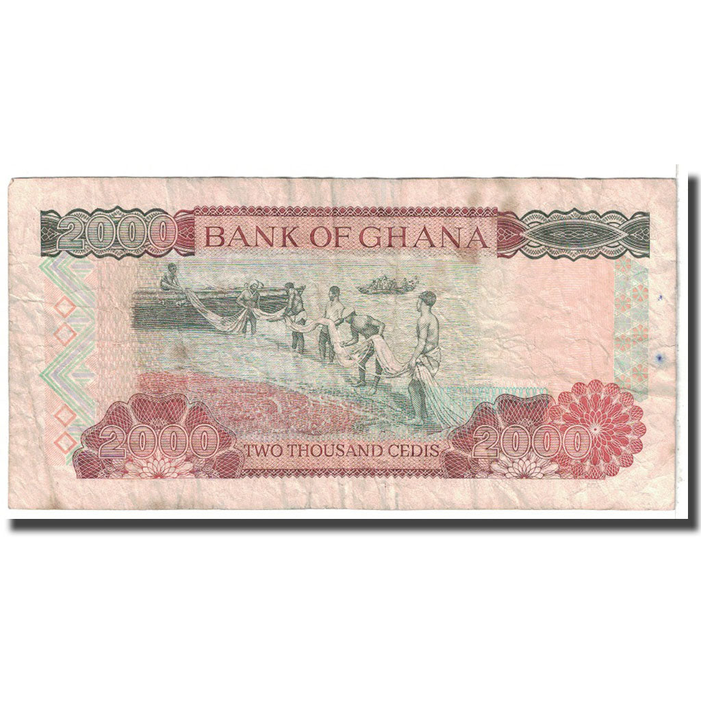 Billet, Ghana, 2000 Cedis, 2003, 2003-08-04, KM:33h, B