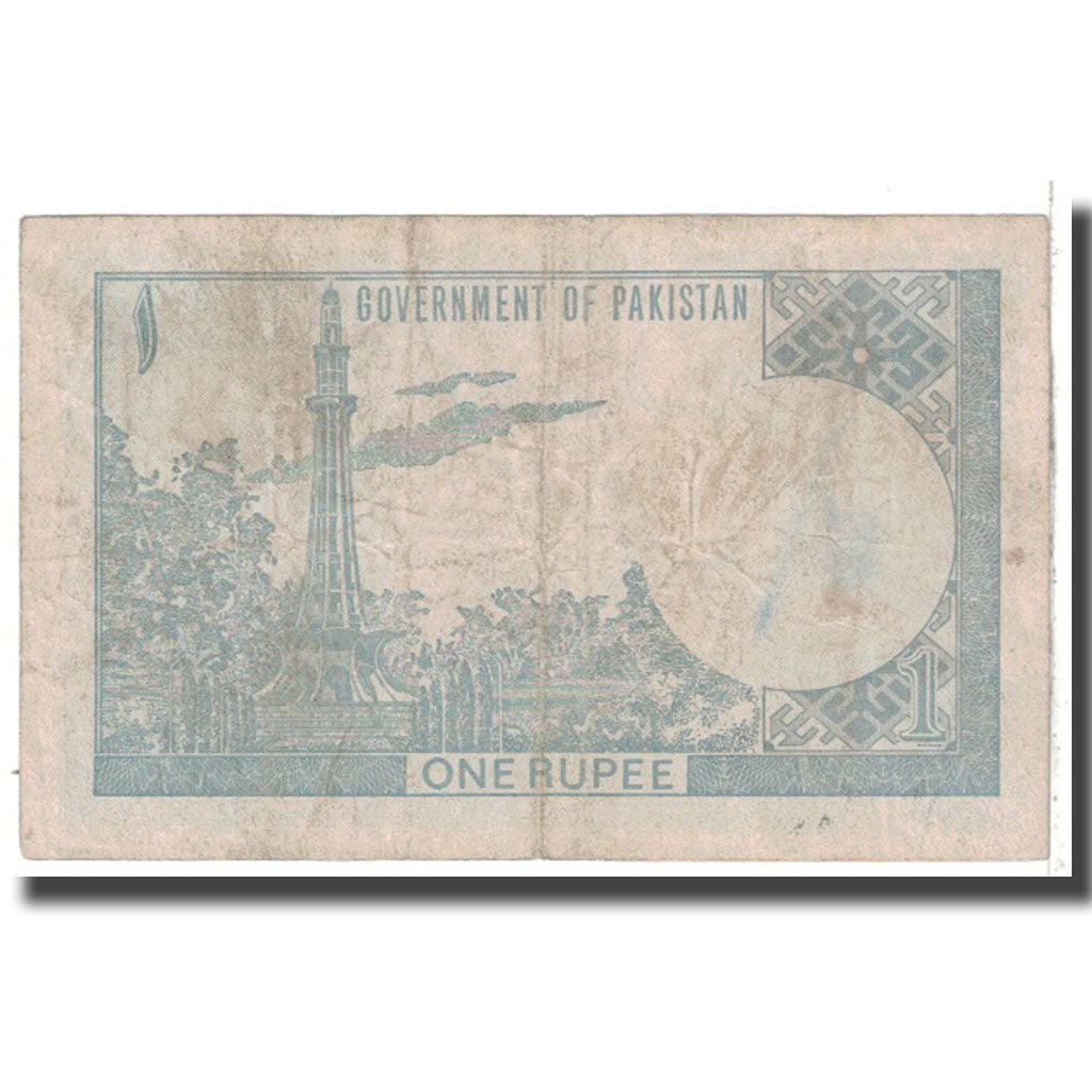 Banknote, Pakistan, 1 Rupee, 1975, KM:24a, VF(20-25)