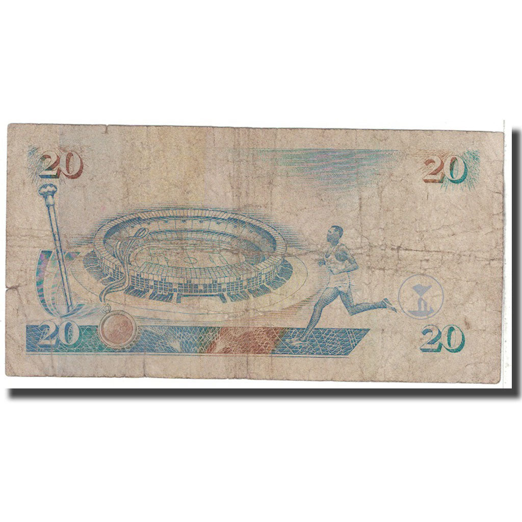 Banknote, Kenya, 20 Shillings, 1995, 1995-07-01, KM:32, VG(8-10)