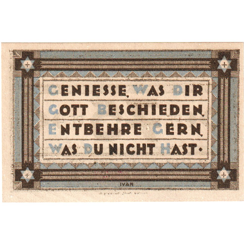 Alemania, Heede, 75 Pfennig, texte 1, 1921, 1921-12-31, EBC+, Mehl:586.1