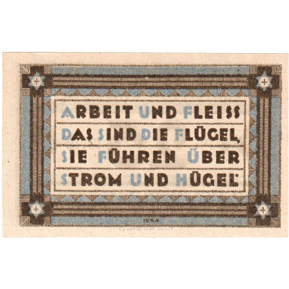 Alemania, Heede, 25 Pfennig, Texte, 1921, 1921-12-31, EBC+, Mehl:586.1