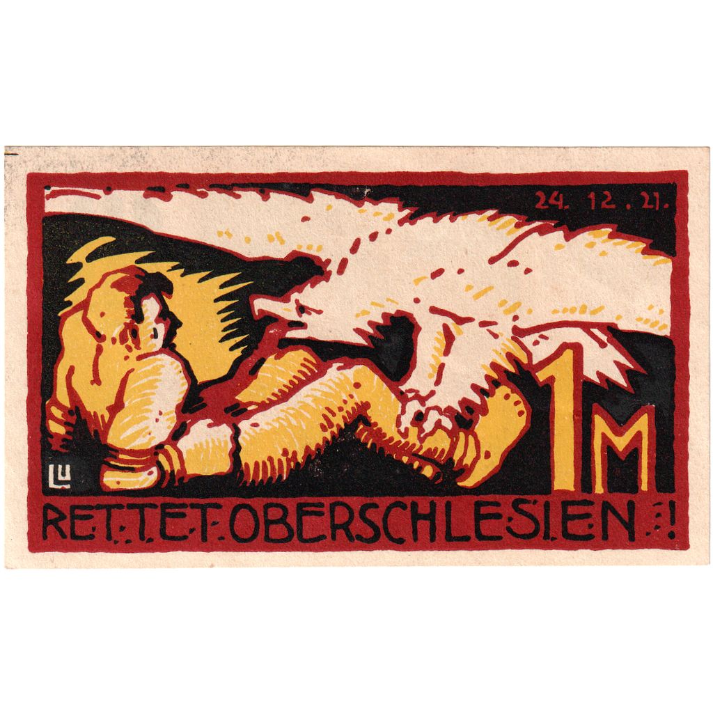 Alemania, Helmstedt, 1 Mark, métier, 1921, 1921-12-24, UNC, Mehl:597.1