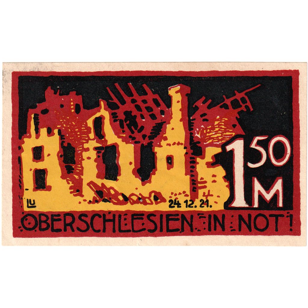 Alemania, Helmstedt, 1.5 Mark, métier, 1921, 1921-12-24, UNC, Mehl:597.1