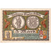 Niemcy, Hannover, 3 Mark, paysage 2, 1921, 1921-10-10, UNC(60-62), Mehl:1164.1a