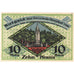 Germania, Oberhof Gemeinde, 10 Pfennig, Monument, 1919, 1919-12-15, SPL