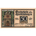 Germania, Quedlinburg, 50 Pfennig, portrait, 1921, 1921-06-01, FDS, Mehl:1087.1c