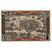Deutschland, Lingen Stadt, 50 Pfennig, paysage, 1921, 1921-04-01, UNZ-