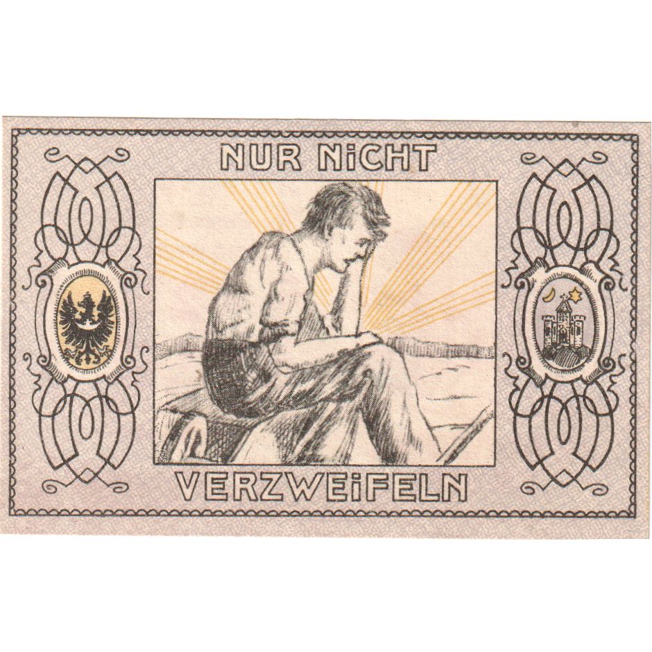 Niemcy, Oberschlesien, 25 Pfennig, Maison, 1922, UNC(63), Mehl:901.1