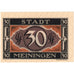 Deutschland, Meiningen, 30 Pfennig, chateau 4, 1921, 1921-07-31, UNZ, Mehl:877.4
