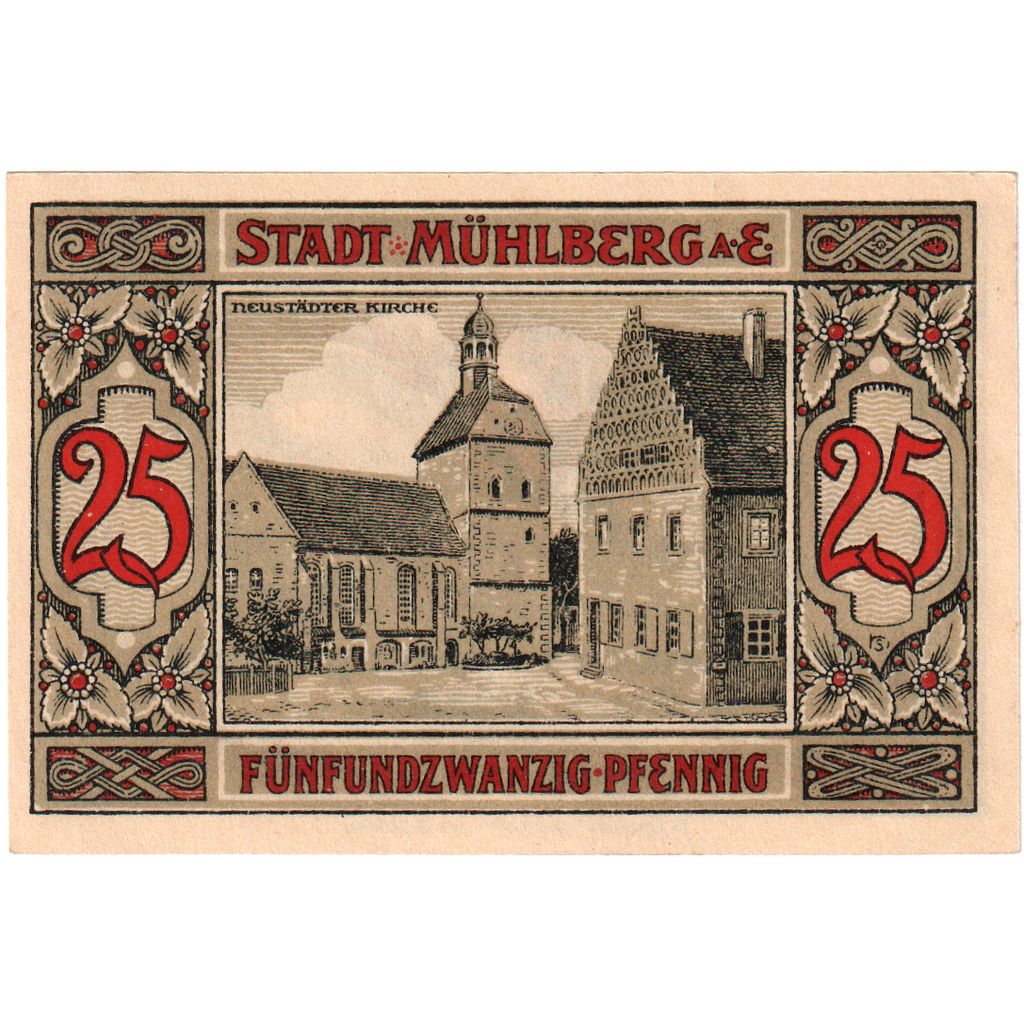 Deutschland, Stassfurt, 25 Pfennig, personnage 2, 1921, 1921-09-01, VZ+