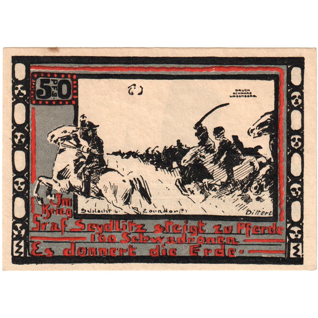Deutschland, Ohlau Stadt, 50 Pfennig, bateau, 1921, VZ+, Mehl:1011.1