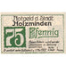 Deutschland, Holzminden, 75 Pfennig, village, 1922, 1922-05-01, UNZ-, Mehl:625.1