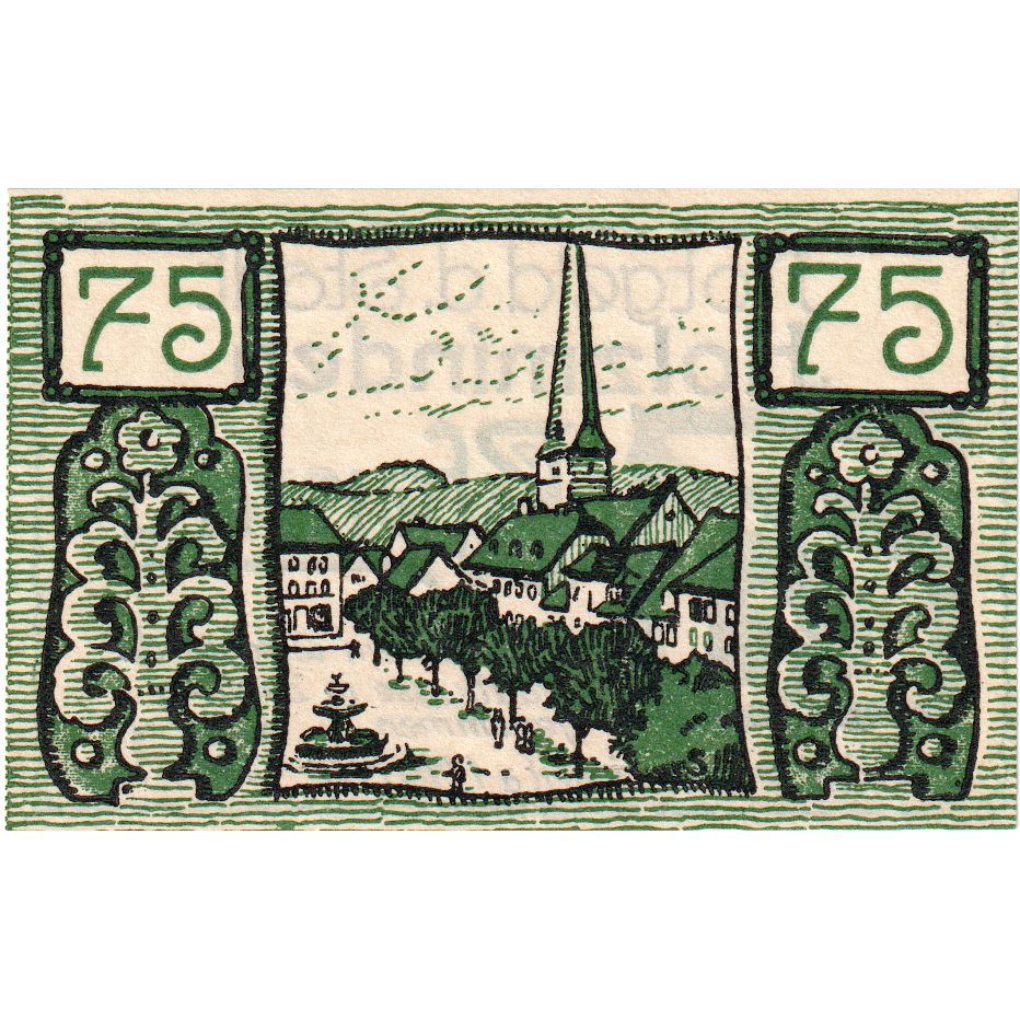 Deutschland, Holzminden, 75 Pfennig, village, 1922, 1922-05-01, UNZ-, Mehl:625.1