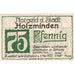Deutschland, Holzminden, 75 Pfennig, village 1, 1922, 1922-05-01, UNZ-