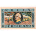 Niemcy, Jerichow, 1 Mark, portrait 1, 1921, 1921-07-01, UNC(60-62), Mehl:658.2