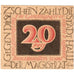 Germania, Halle a.d. Saale, 20 Pfennig, personnage, O.D, SPL, Mehl:509.1a