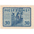 Deutschland, Leipzig Stadt, 50 Pfennig, batiment 1, 1922, 1922-06-30, UNZ-
