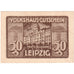Deutschland, Leipzig Stadt, 50 Pfennig, batiment 3, 1922, 1922-06-30, UNZ-