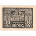 Deutschland, Leipzig Stadt, 50 Pfennig, Batiment 5, 1922, 1922-06-30, UNZ-