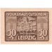 Niemcy, Leipzig Stadt, 50 Pfennig, batiment 7, 1922, 1922-06-30, UNC(64)