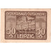 Deutschland, Leipzig Stadt, 50 Pfennig, Batiment 8, 1922, 1922-06-30, UNZ-