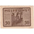 Niemcy, Leipzig Stadt, 50 Pfennig, Batiment 8, 1922, 1922-06-30, UNC(64)