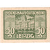 Germania, Leipzig Stadt, 50 Pfennig, Batiment 9, 1922, 1922-06-30, SPL+
