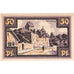 Germania, Merseburg Stadt, 50 Pfennig, rempart, 1921, 1921-05-01, SPL