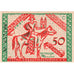 Niemcy, Magdeburg Stadt, 50 Pfennig, personnage, 1921, UNC(65-70), Mehl:857.1