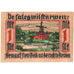 Niemcy, Leer, 1 Mark, paysage, 1921, UNC(63), Mehl:782.1