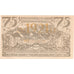 Niemcy, Oberammergau Gemeinde, 75 Pfennig, personnage, 1921, 1921-07-01