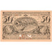 Niemcy, Oberammergau Gemeinde, 50 Pfennig, paysage, 1921, 1921-07-01, AU(50-53)