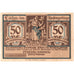 Germania, Lahn Stadtische Sparkasse, 50 Pfennig, paysage 1, SPL, Mehl:756.1b