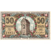 Geldschein, Deutschland, Münnerstadt, 50 Pfennig, tour, 1920, 1920-12-24, UNZ