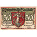 Deutschland, Buttstadt Stadt, 50 Pfennig, paysage, UNZ, Mehl:211.1a