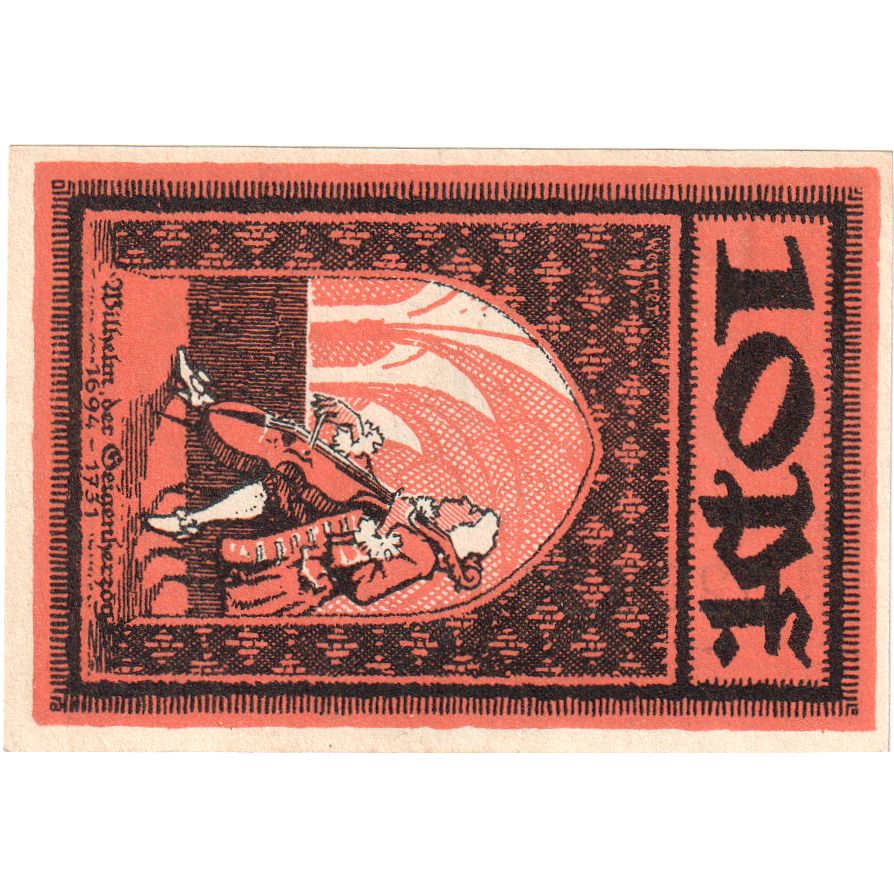 Germania, Merseburg Stadt, 10 Pfennig, personnage 1, 1921, 1921-05-01, SPL