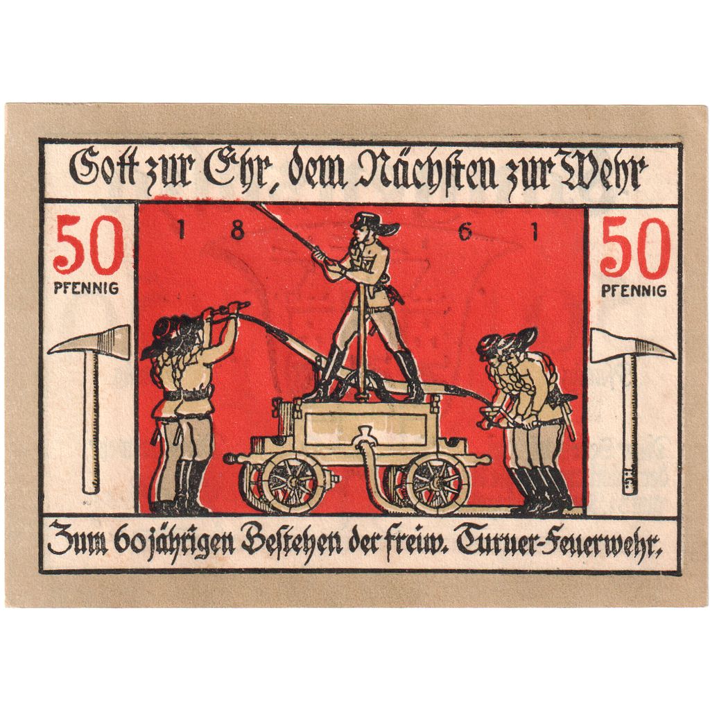 Deutschland, Langensalza Stadt, 50 Pfennig, 1921-12-31, UNZ-