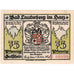 Niemcy, Lauterberg, 75 Pfennig, 1921-07-15, 28845, UNC(65-70)