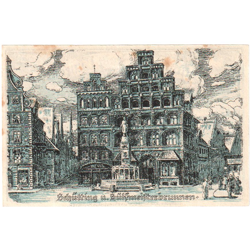 Deutschland, Luneburg, 25 Pfennig, UNZ-