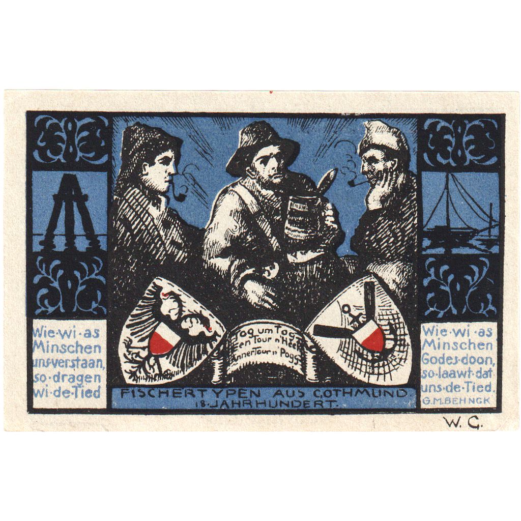 Deutschland, Wechselschein, 75 Pfennig, UNZ
