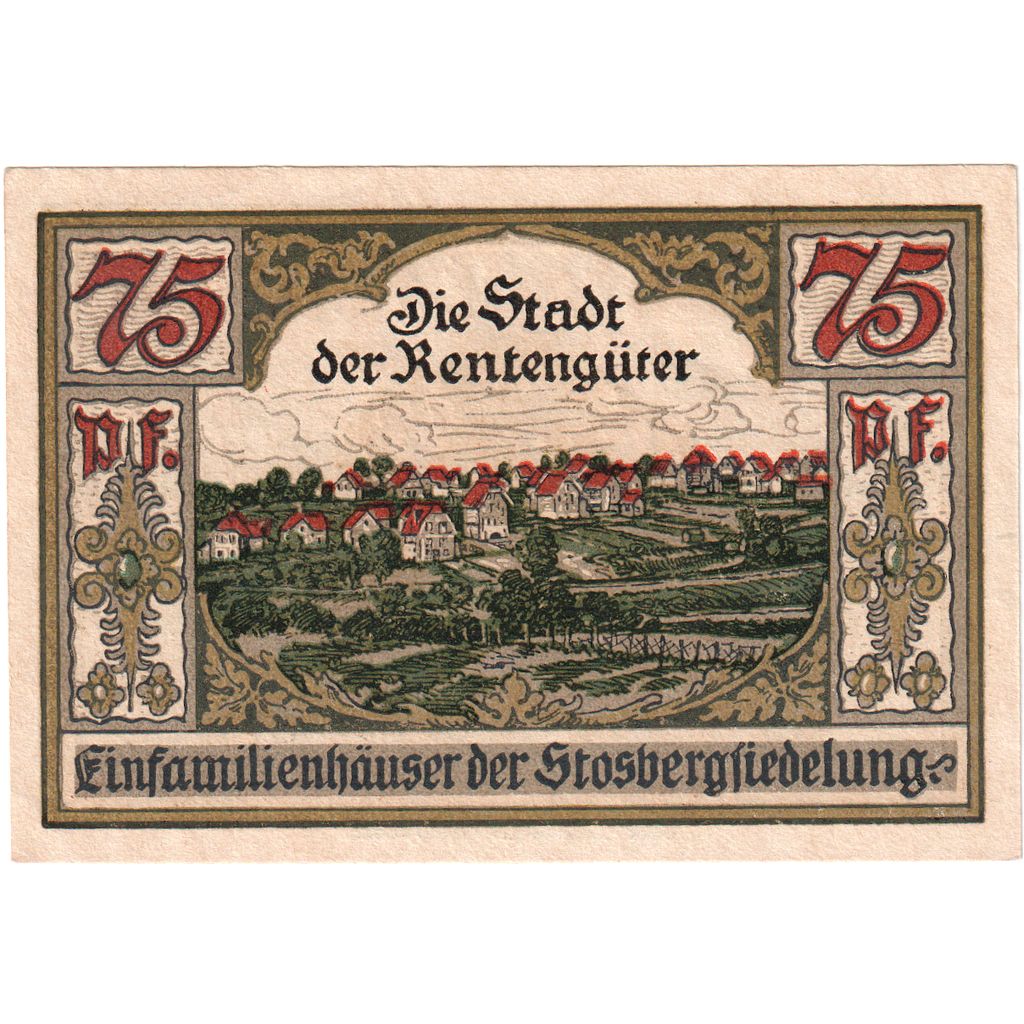 Deutschland, Rheinland, 75 Pfennig, 1921-07-15, 05355, UNZ-